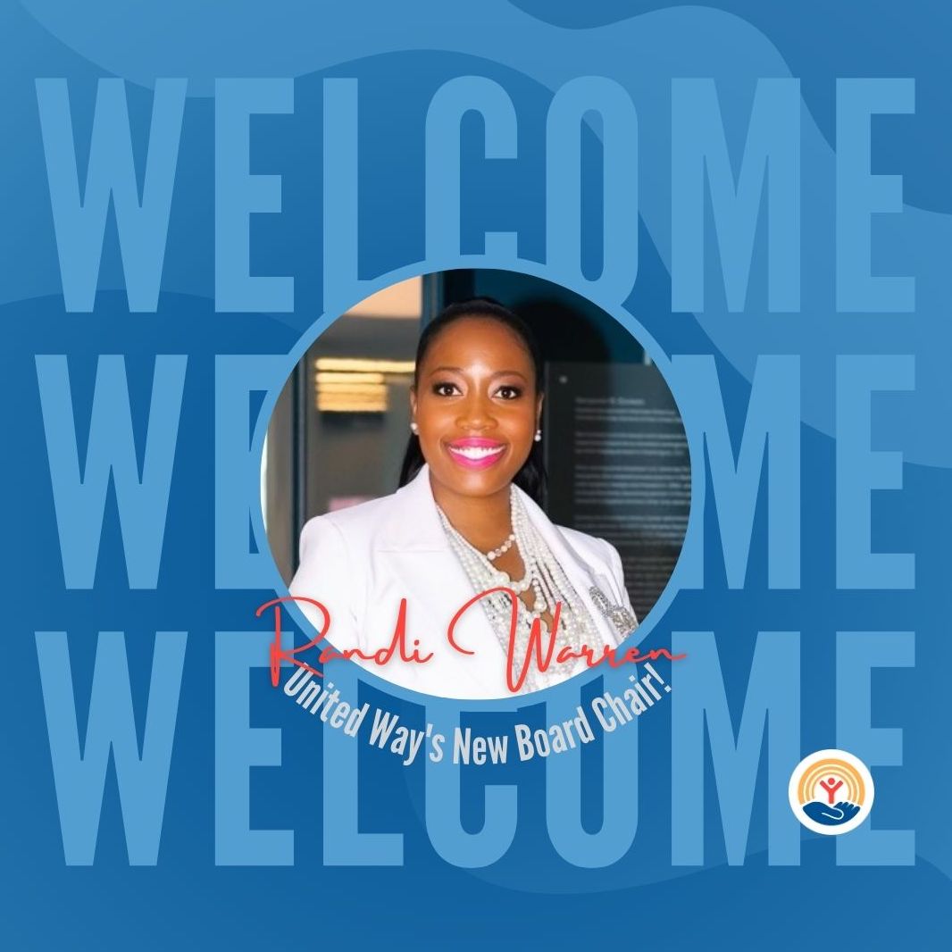 randi warren image with welcome text as board chair