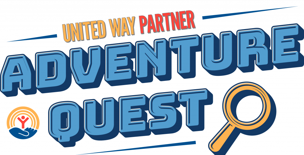 United Way Partner Adventure Quest Graphic